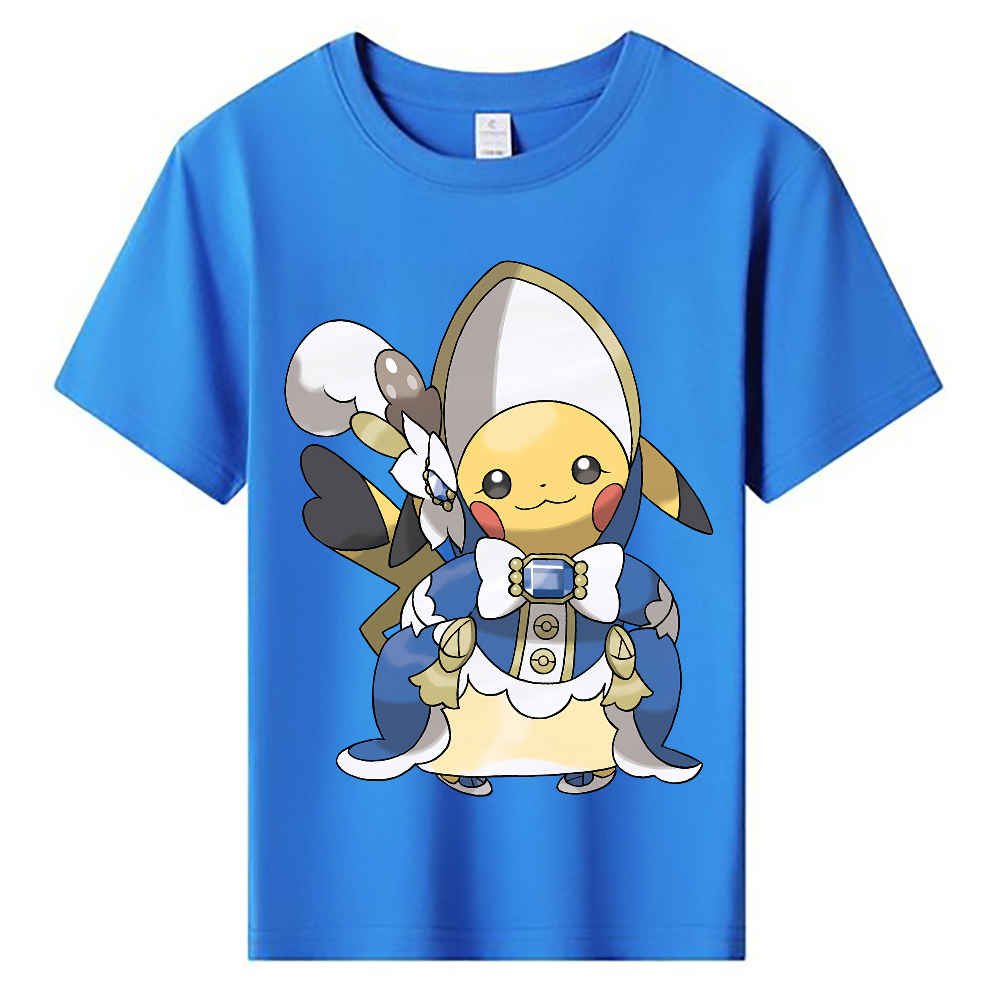 （画像用） ポケットモンスター Pokémon 綿100％キッズTシャツ（フロントプリント）